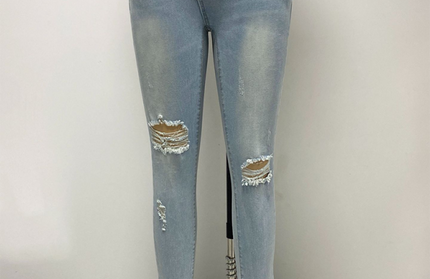 New style casual elastic slim fit pencil pants - Hey Love Boutique