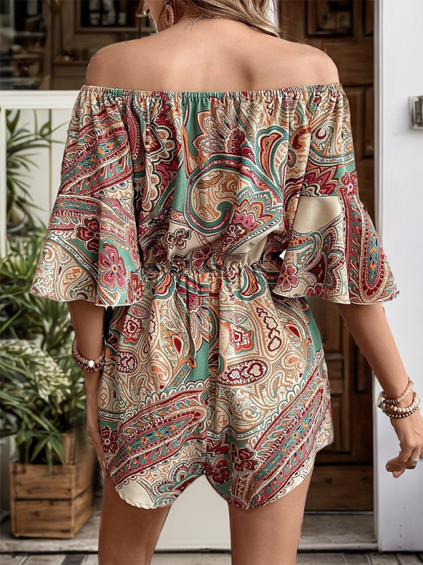 Casual Off-Shoulder Jumpsuit