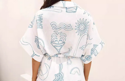 Fashion Loose Short Jumpsuit