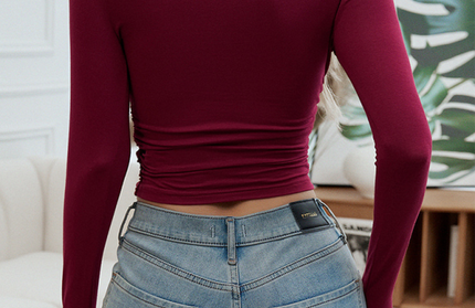 Round Neck Long Sleeve T-Shirt