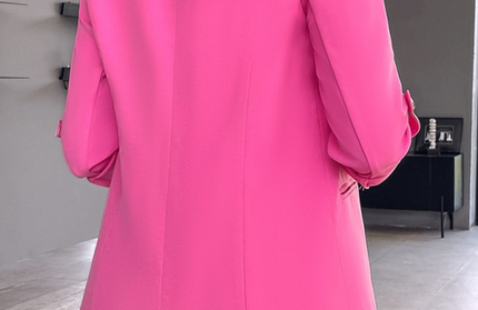 Stylish Blazer With Sleeves And Buttons