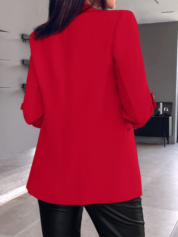 Stylish Blazer With Sleeves And Buttons