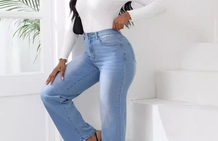 Vintage Loose Straight Leg Jeans
