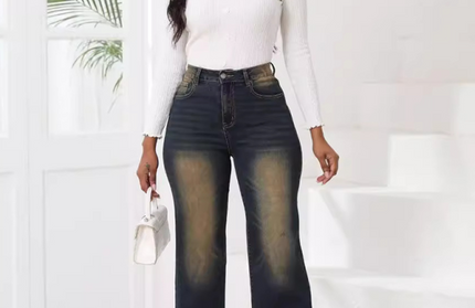 Vintage Loose Straight Leg Jeans