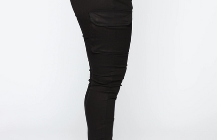 Workwear Stretch Pants with Belt