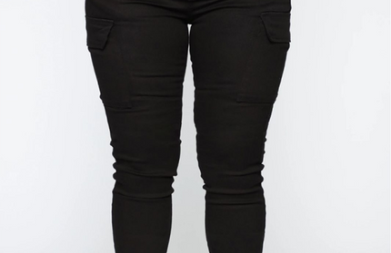Workwear Stretch Pants with Belt