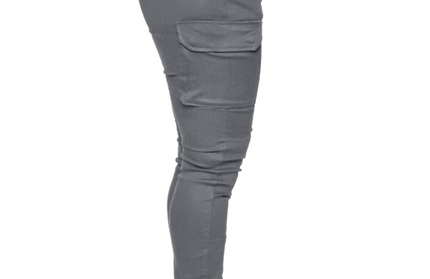 Workwear Stretch Pants with Belt