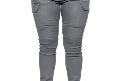 Workwear Stretch Pants with Belt
