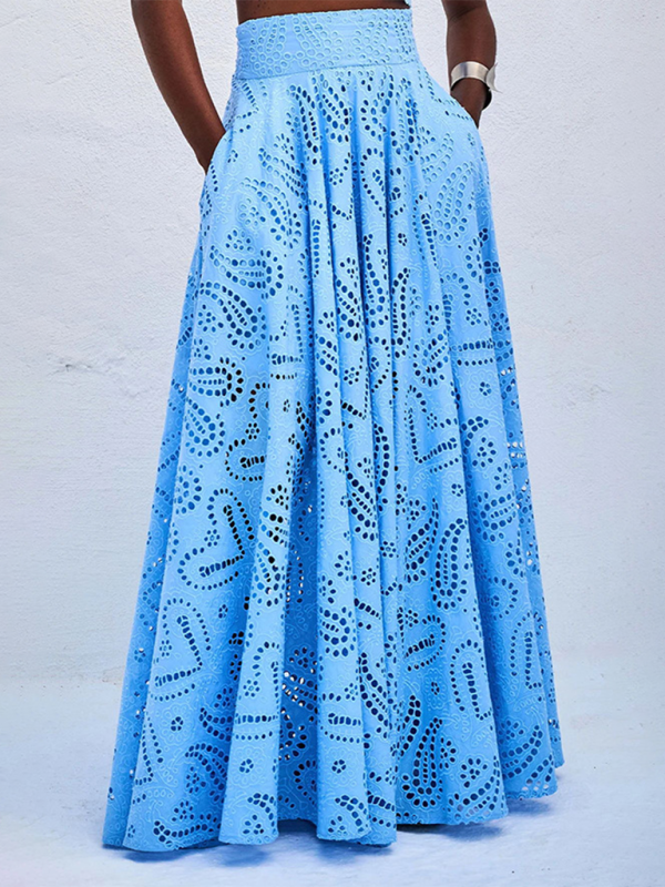 Sleeveless Long Dress Pocket Suit