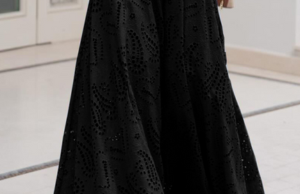 Sleeveless Long Dress Pocket Suit