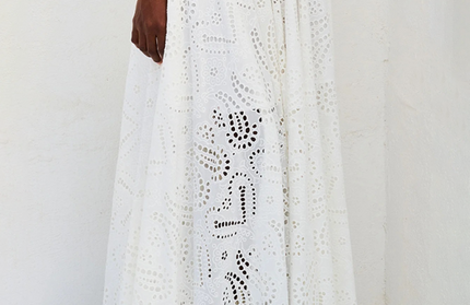 Sleeveless Long Dress Pocket Suit