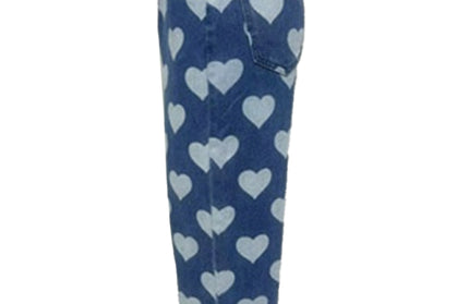 Retro Love Loose Fashion Straight Jeans - Hey Love Boutique