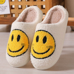 Smiley Face Slippers - Hey Love Boutique