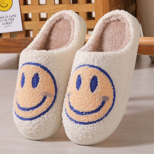 Smiley Face Slippers - Hey Love Boutique