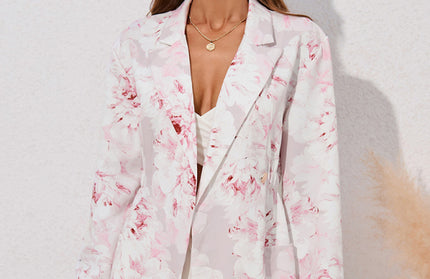 Mid Length Long-Sleeved Blazer