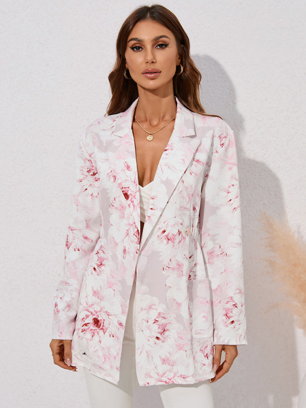 Mid Length Long-Sleeved Blazer