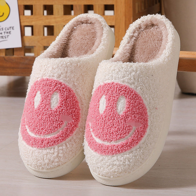 Smiley Face Slippers - Hey Love Boutique