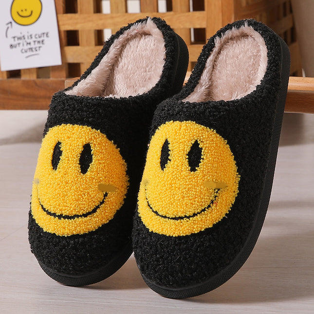 Smiley Face Slippers - Hey Love Boutique