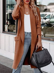 Open Front Coat - Hey Love Boutique