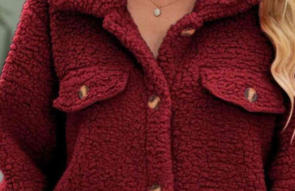 Button Down Collared Coat