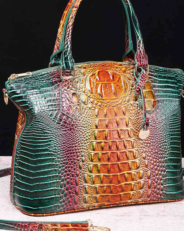 Gradient Leather Handbag - Hey Love Boutique