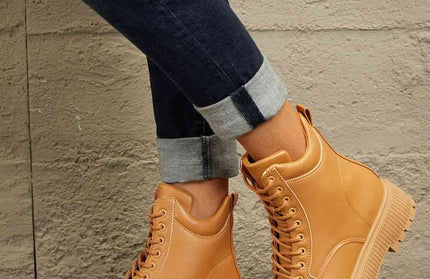 Platform Combat Boots - Hey Love Boutique
