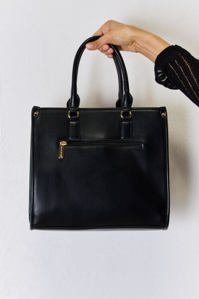 Pattern Leather Handbag - Hey Love Boutique