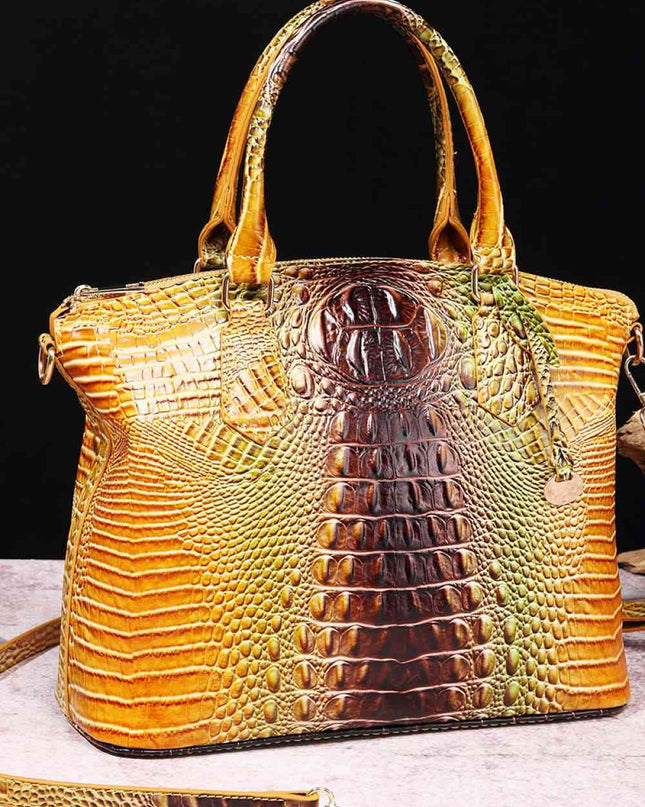 Gradient Leather Handbag - Hey Love Boutique