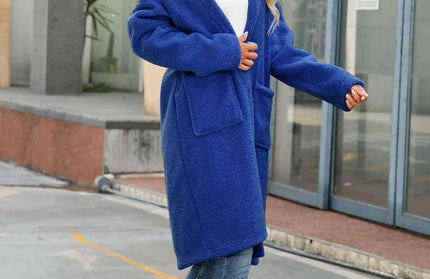 Cozy Button Down Coat - Hey Love Boutique