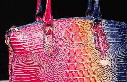 Gradient Leather Handbag - Hey Love Boutique