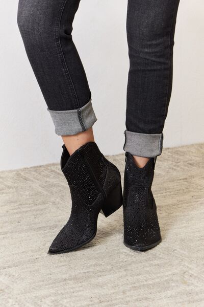 Ankle Cowboy Boots - Hey Love Boutique