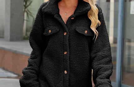 Button Down Collared Coat