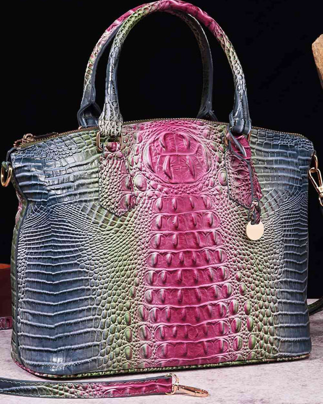Gradient Leather Handbag - Hey Love Boutique