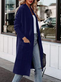 Open Front Coat - Hey Love Boutique