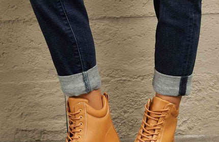 Platform Combat Boots - Hey Love Boutique
