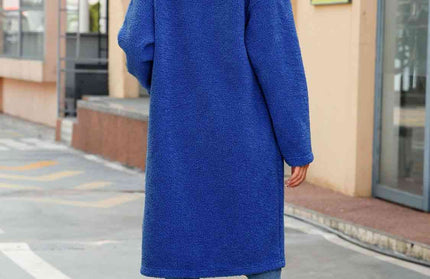 Cozy Button Down Coat - Hey Love Boutique