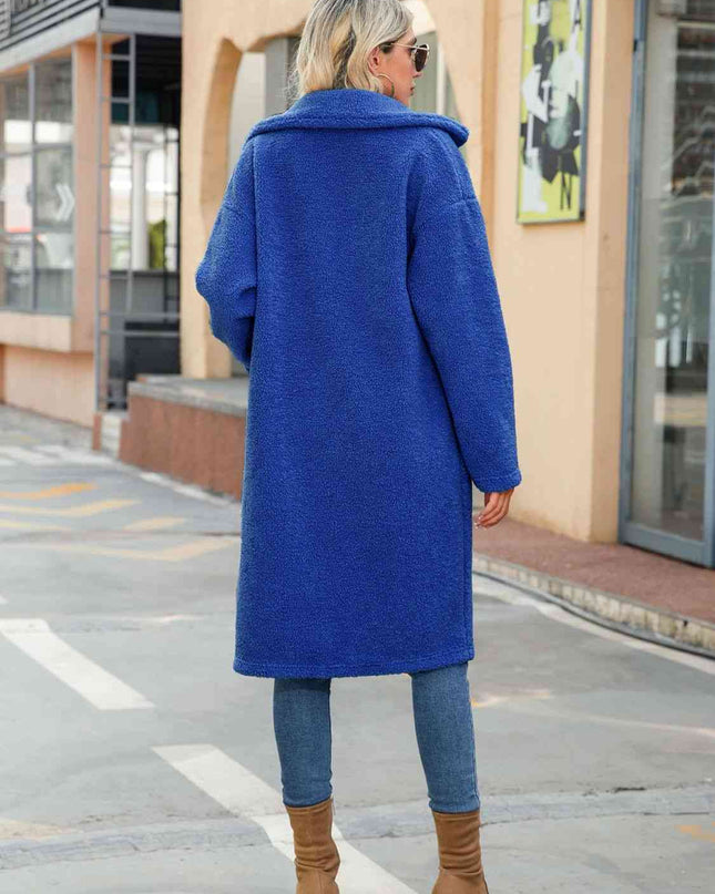 Cozy Button Down Coat - Hey Love Boutique