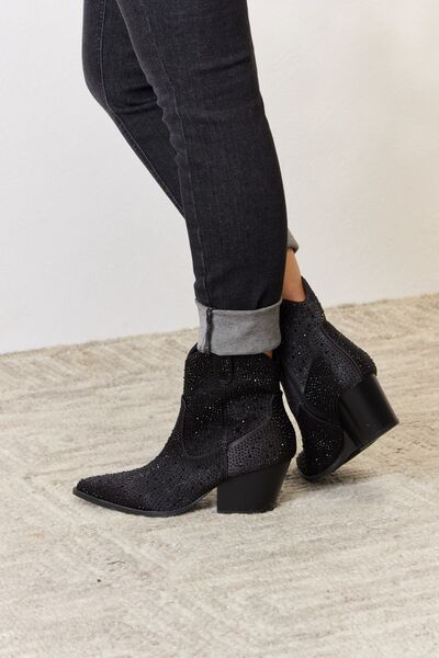 Ankle Cowboy Boots - Hey Love Boutique