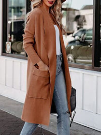 Open Front Coat - Hey Love Boutique