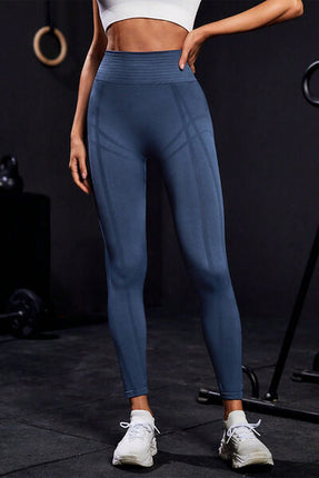Wide Waistband High Waist Active Leggings - Hey Love Boutique
