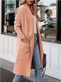 Open Front Coat - Hey Love Boutique