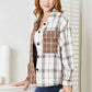 Contrast Button Up Shirt - Hey Love Boutique