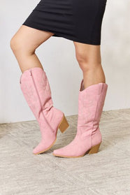 Knee High Cowboy Boots - Hey Love Boutique