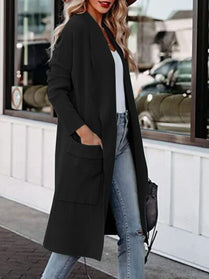 Open Front Coat - Hey Love Boutique